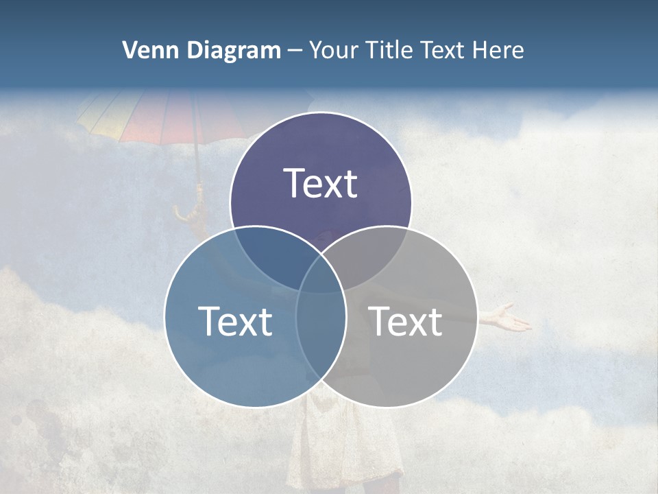 Red Female Vintage PowerPoint Template