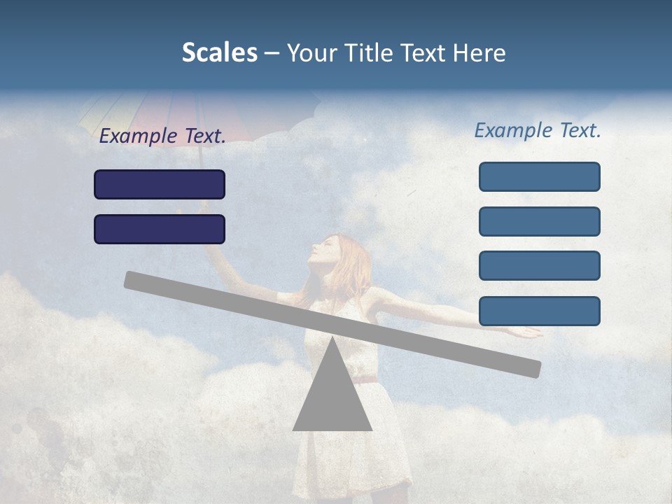 Red Female Vintage PowerPoint Template