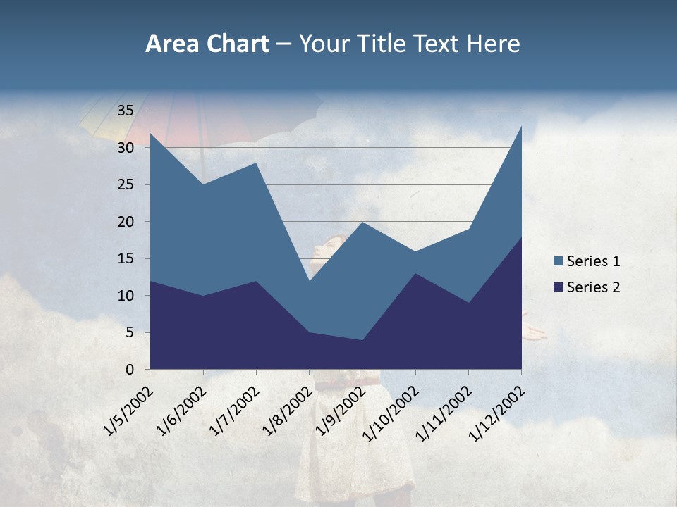 Red Female Vintage PowerPoint Template