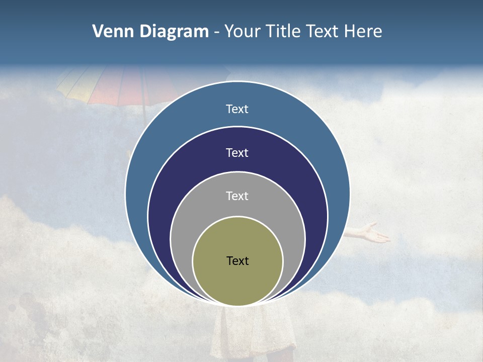 Red Female Vintage PowerPoint Template