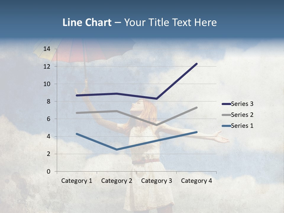Red Female Vintage PowerPoint Template