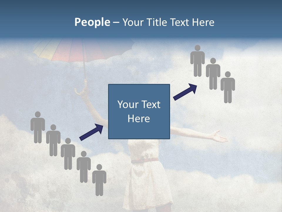 Red Female Vintage PowerPoint Template