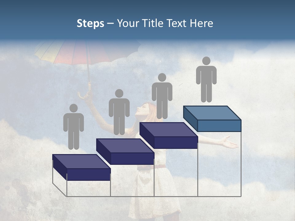 Red Female Vintage PowerPoint Template