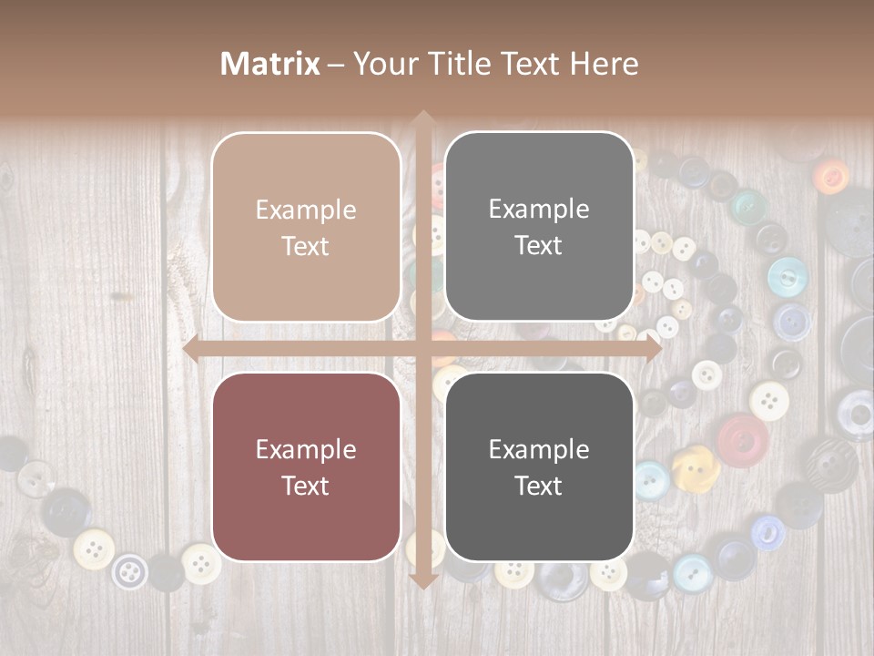 Arrangement Abstract Antique PowerPoint Template