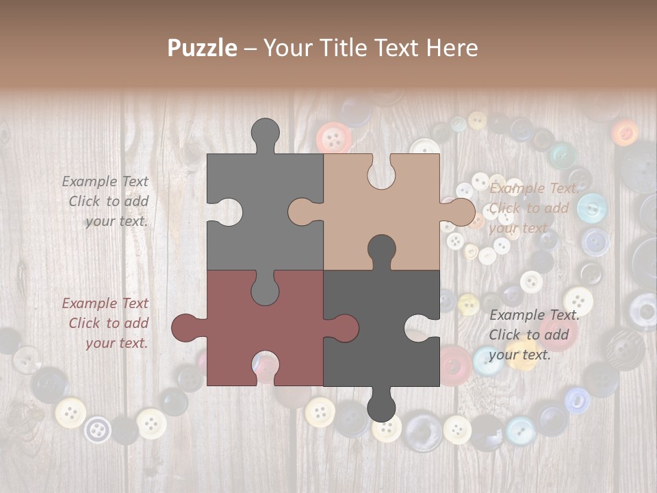 Arrangement Abstract Antique PowerPoint Template