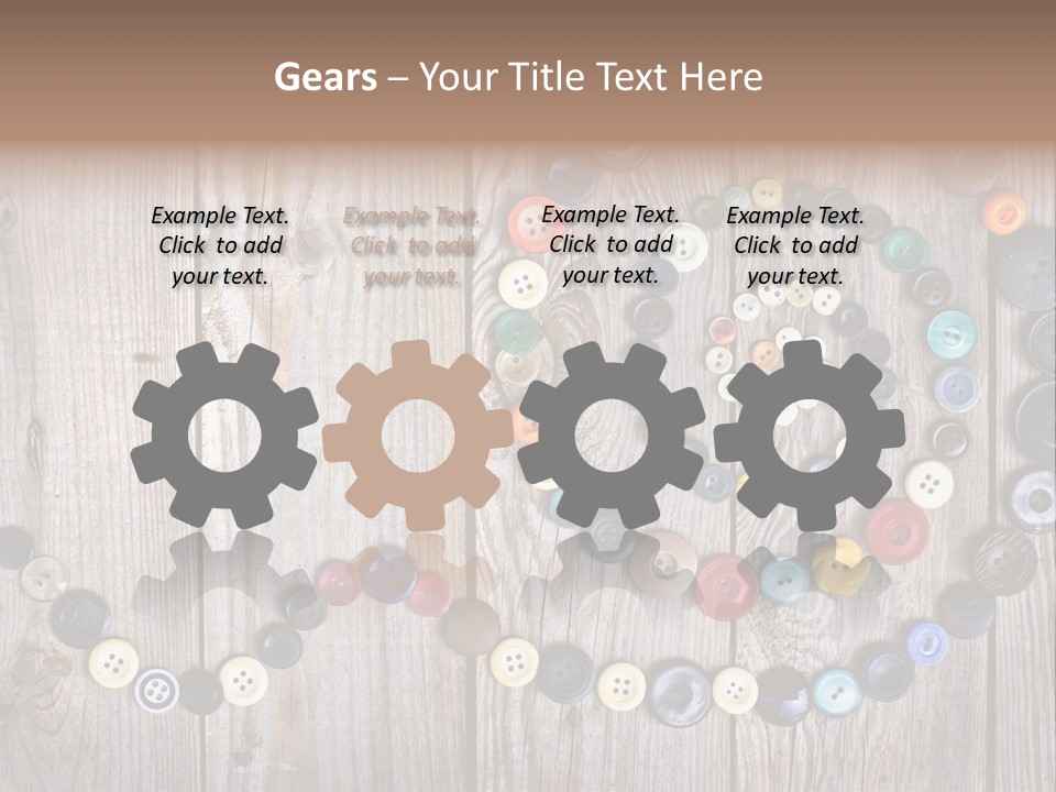 Arrangement Abstract Antique PowerPoint Template