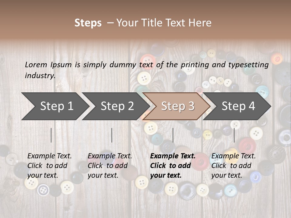 Arrangement Abstract Antique PowerPoint Template
