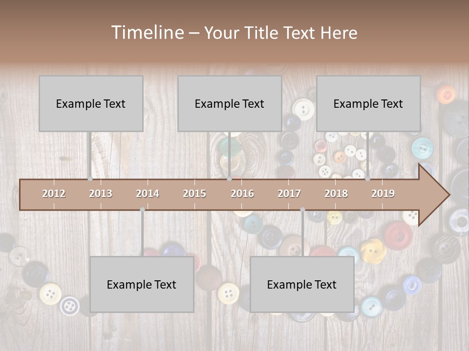 Arrangement Abstract Antique PowerPoint Template