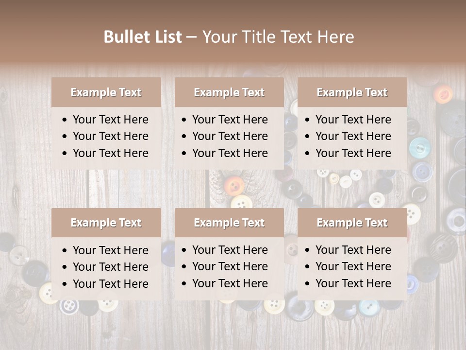 Arrangement Abstract Antique PowerPoint Template
