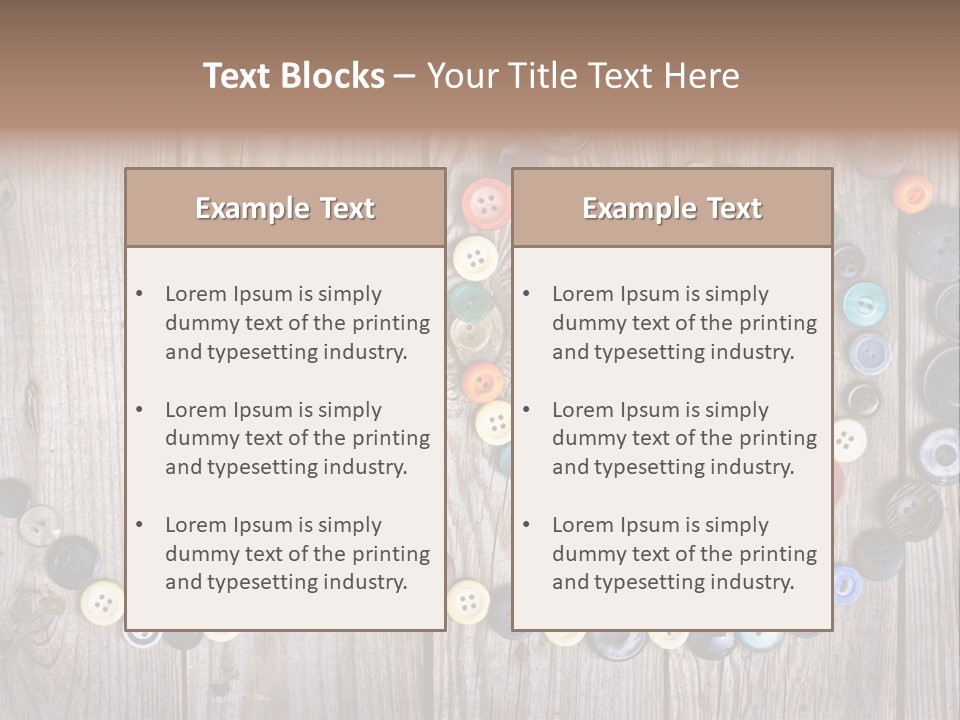 Arrangement Abstract Antique PowerPoint Template