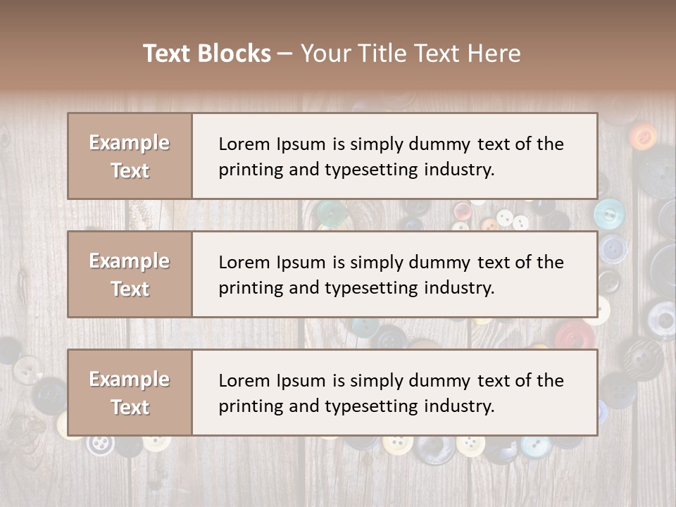 Arrangement Abstract Antique PowerPoint Template