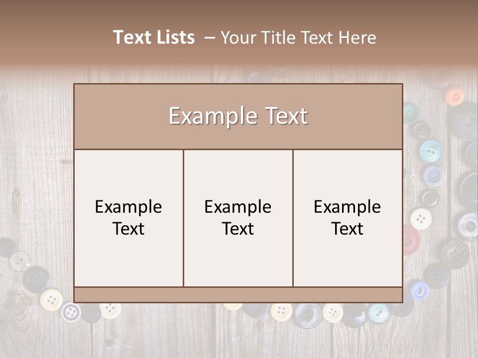 Arrangement Abstract Antique PowerPoint Template