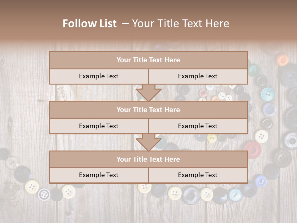 Arrangement Abstract Antique PowerPoint Template