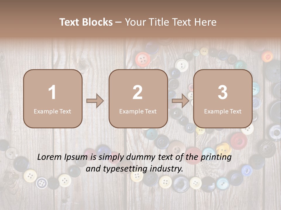 Arrangement Abstract Antique PowerPoint Template