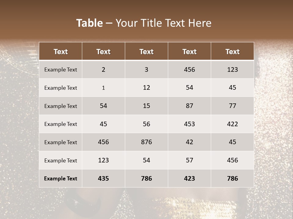 Seasonal Attractive Woman PowerPoint Template