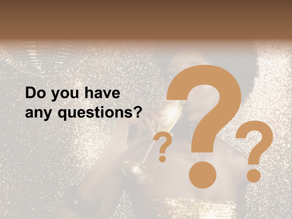 Seasonal Attractive Woman PowerPoint Template