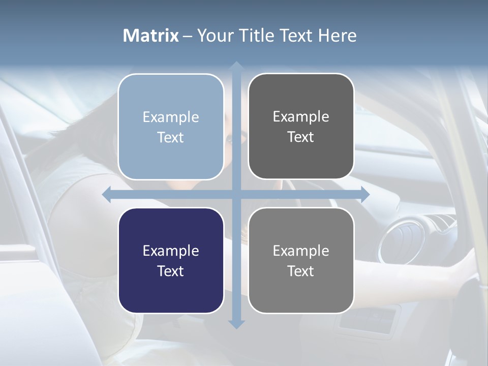 Pretty Woman Outdoor PowerPoint Template