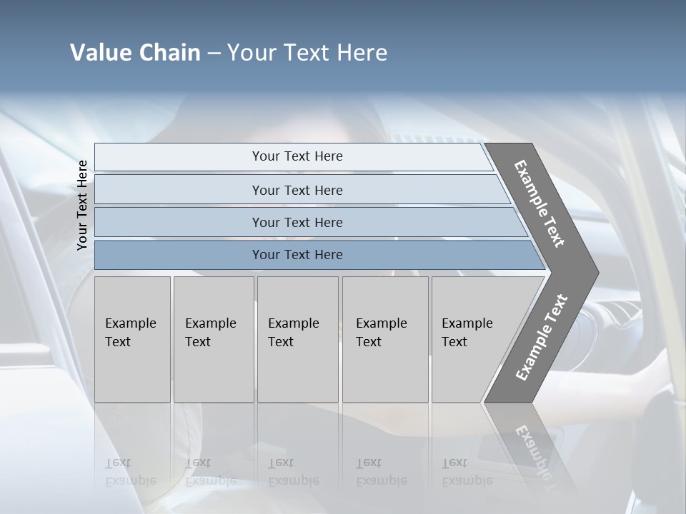 Pretty Woman Outdoor PowerPoint Template