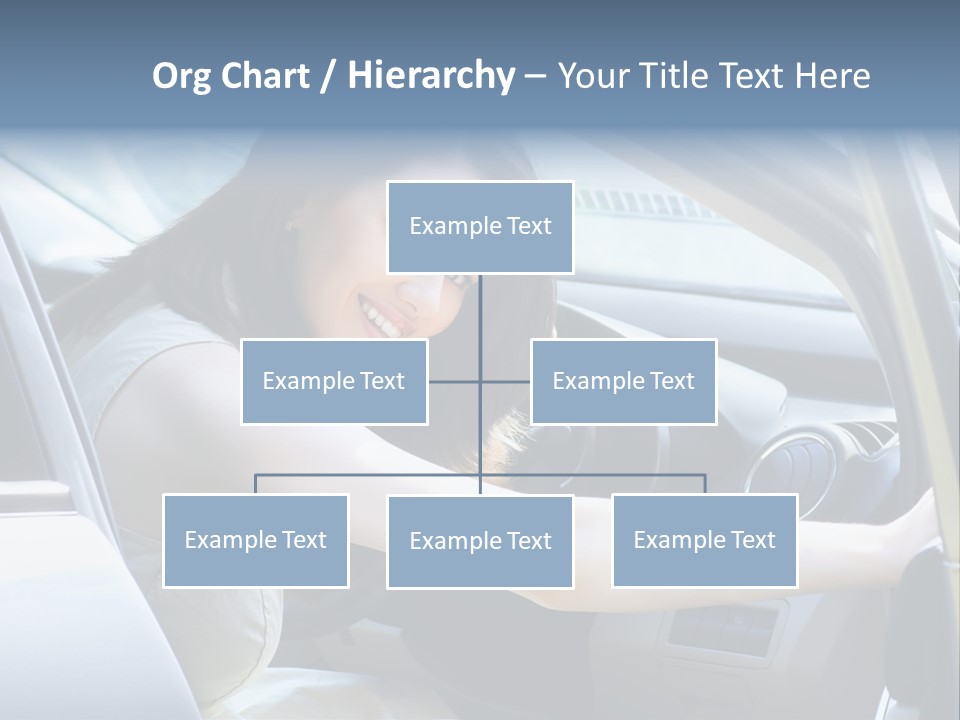 Pretty Woman Outdoor PowerPoint Template