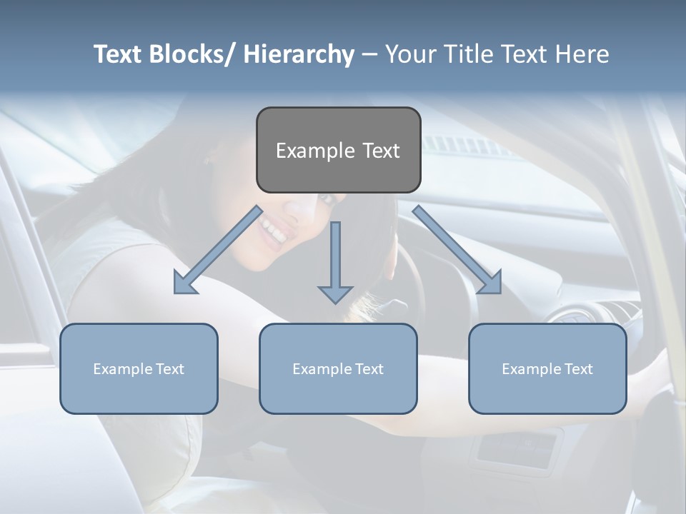 Pretty Woman Outdoor PowerPoint Template