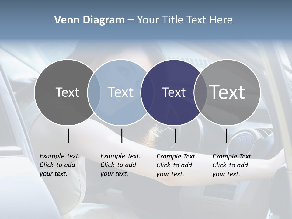 Pretty Woman Outdoor PowerPoint Template