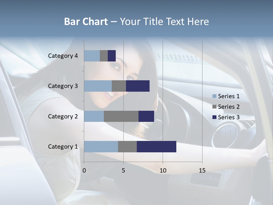 Pretty Woman Outdoor PowerPoint Template