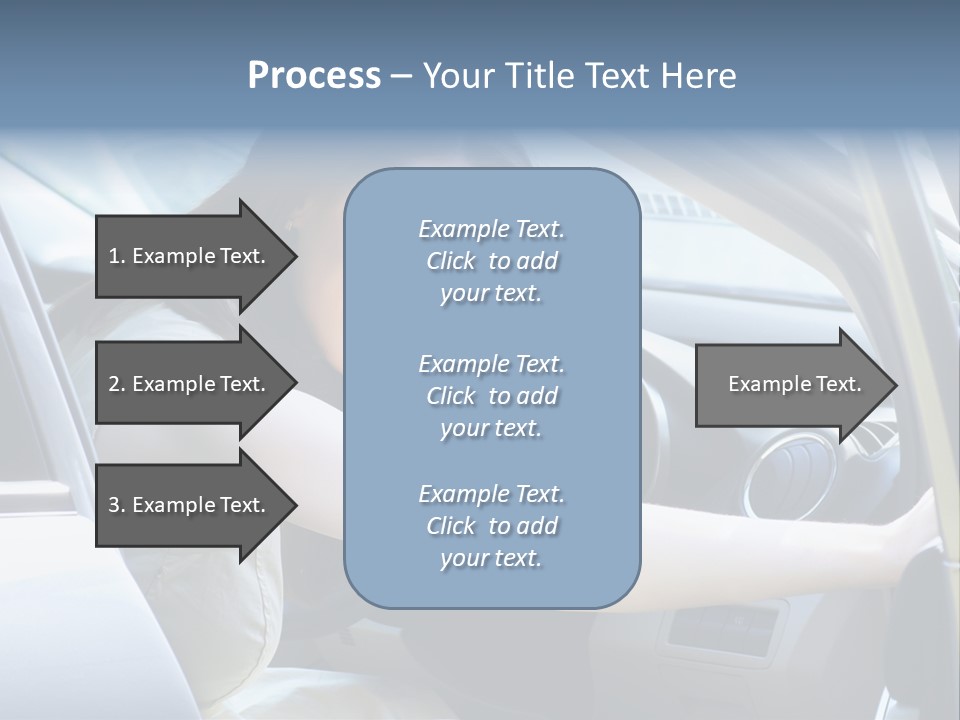 Pretty Woman Outdoor PowerPoint Template