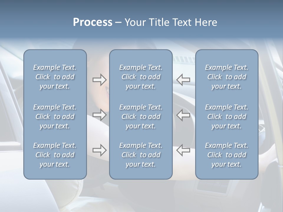 Pretty Woman Outdoor PowerPoint Template