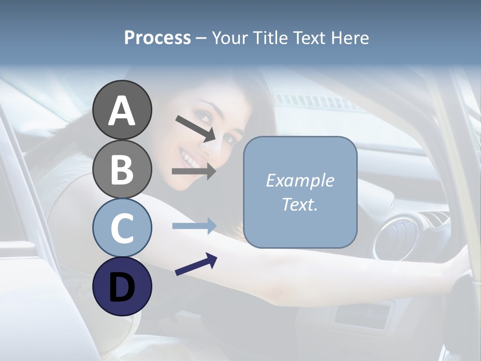 Pretty Woman Outdoor PowerPoint Template