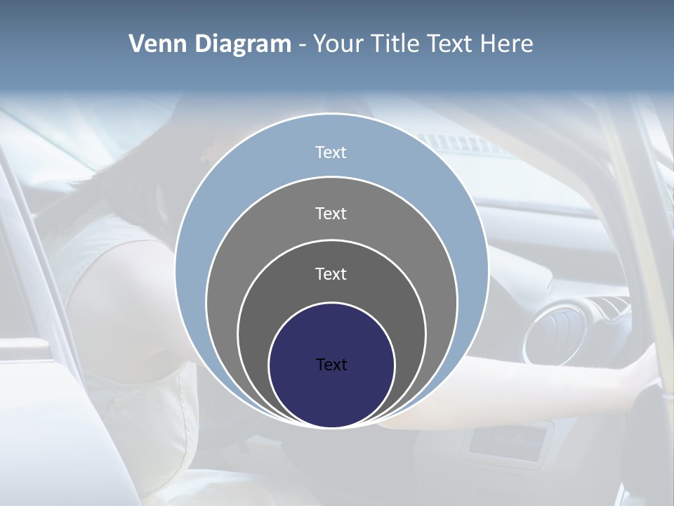 Pretty Woman Outdoor PowerPoint Template