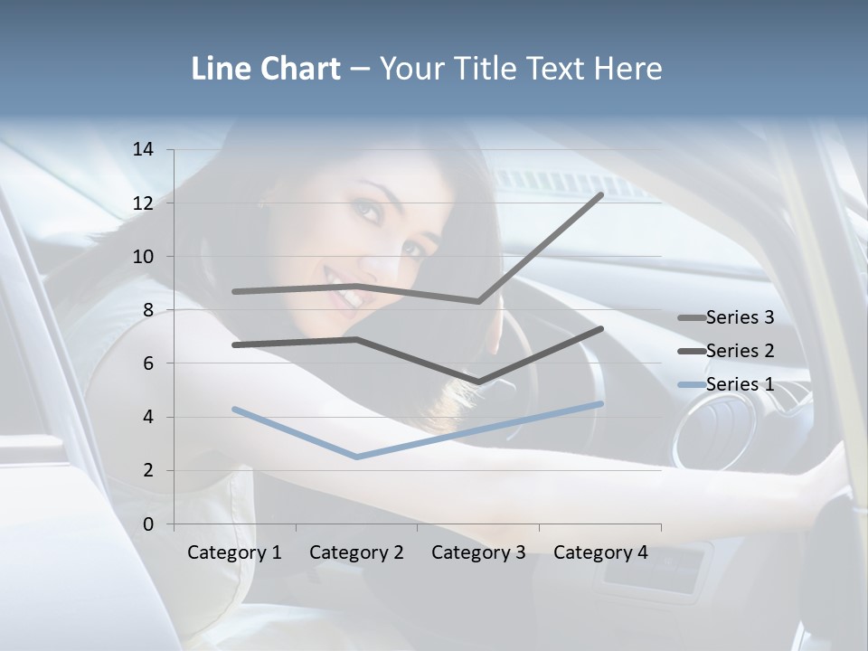 Pretty Woman Outdoor PowerPoint Template