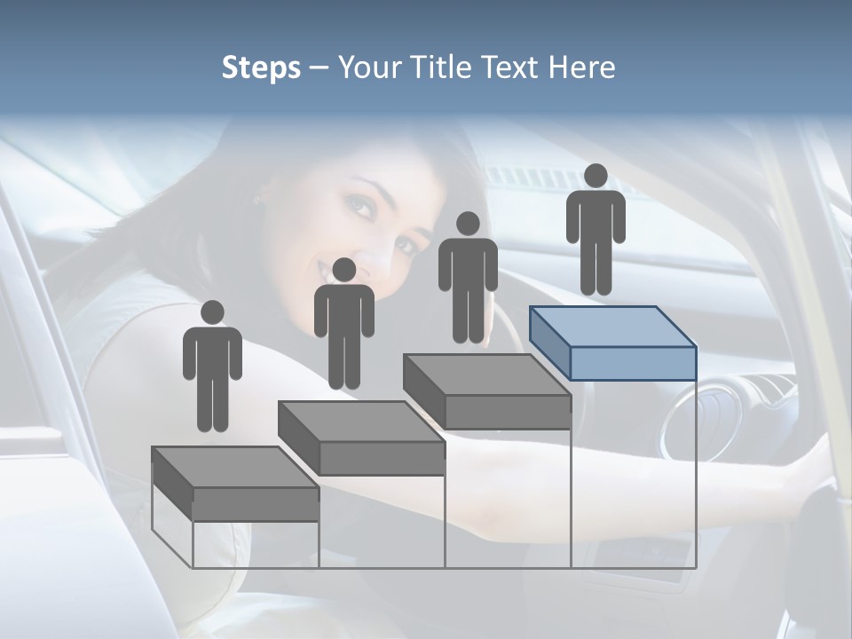 Pretty Woman Outdoor PowerPoint Template