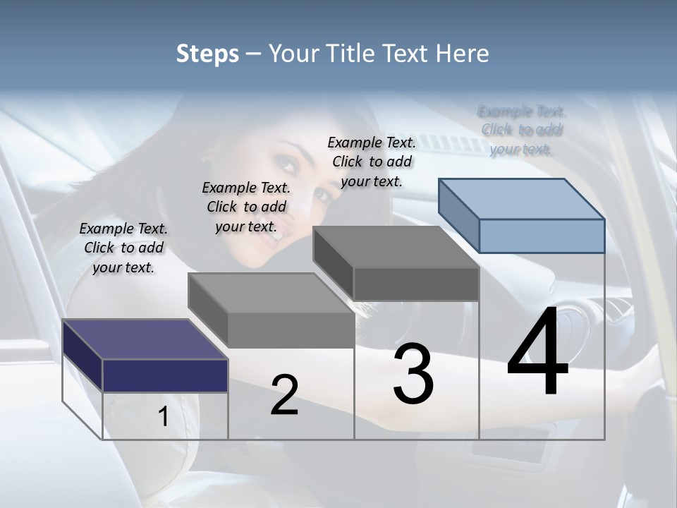 Pretty Woman Outdoor PowerPoint Template