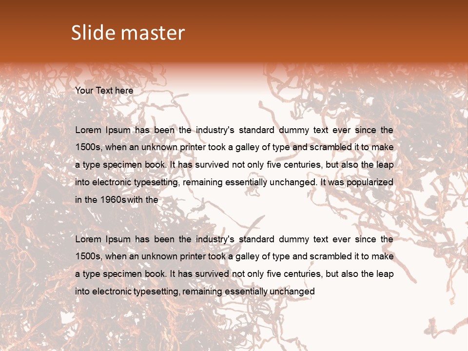 Unwell Mix Nature PowerPoint Template