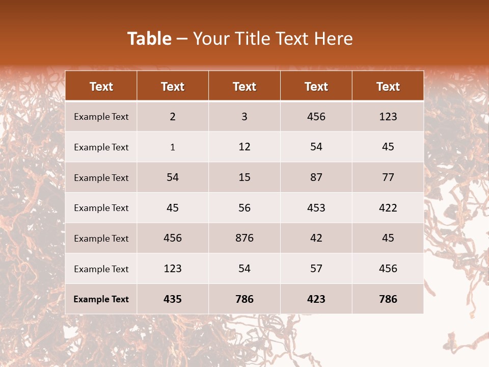 Unwell Mix Nature PowerPoint Template