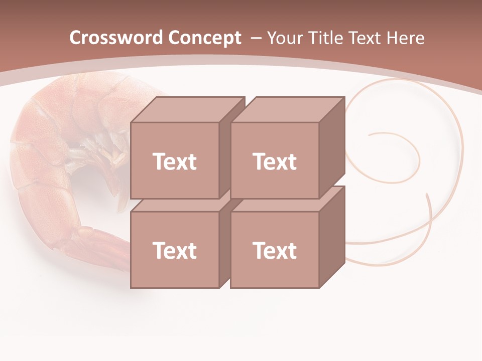 Shrimp Prawn Shellfish PowerPoint Template