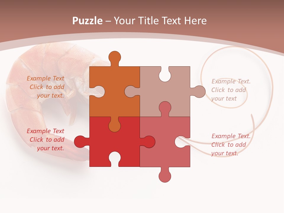 Shrimp Prawn Shellfish PowerPoint Template