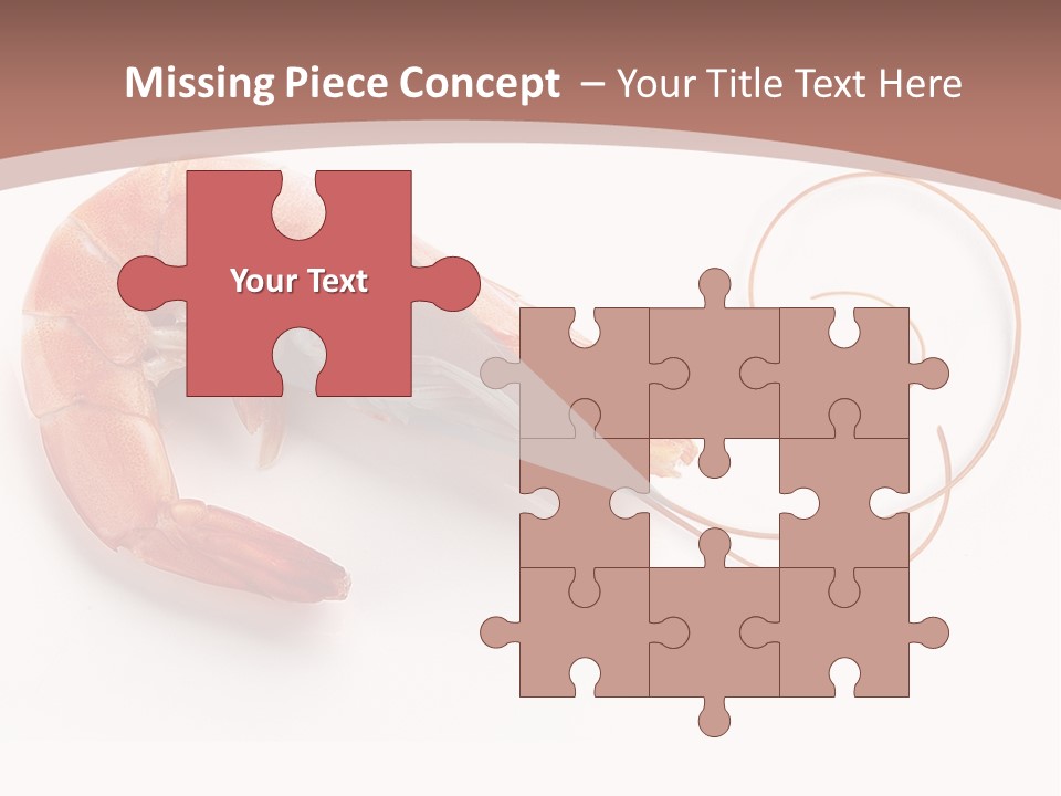 Shrimp Prawn Shellfish PowerPoint Template