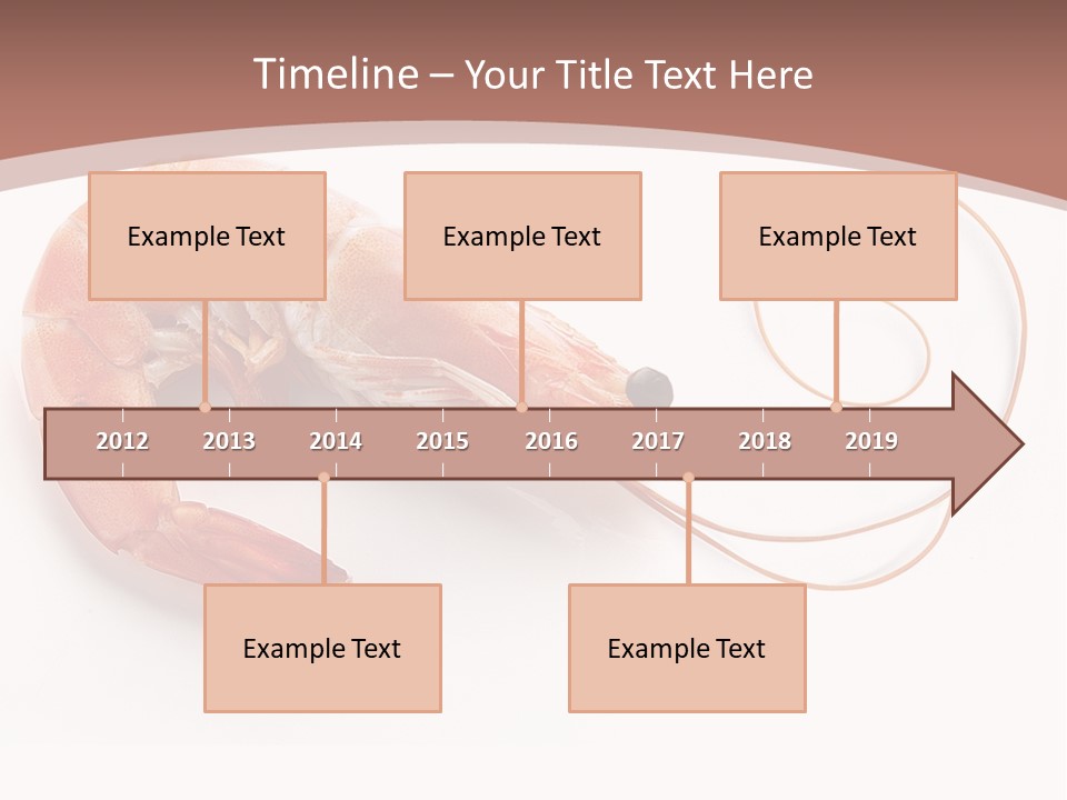 Shrimp Prawn Shellfish PowerPoint Template