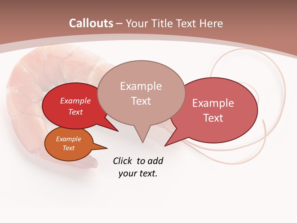 Shrimp Prawn Shellfish PowerPoint Template