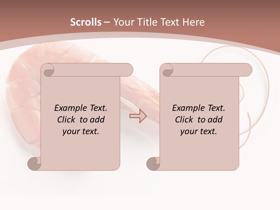 Shrimp Prawn Shellfish PowerPoint Template