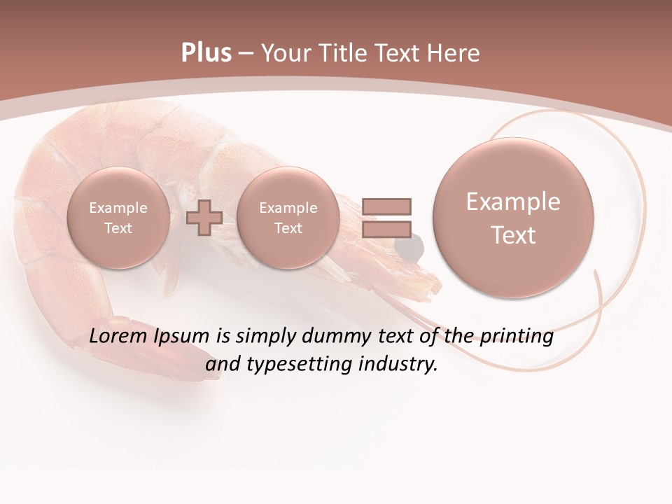 Shrimp Prawn Shellfish PowerPoint Template