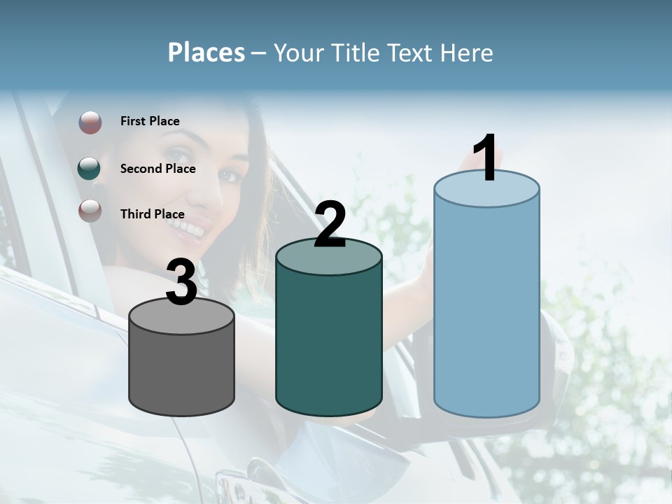 Outdoors Vehicle Transportation PowerPoint Template