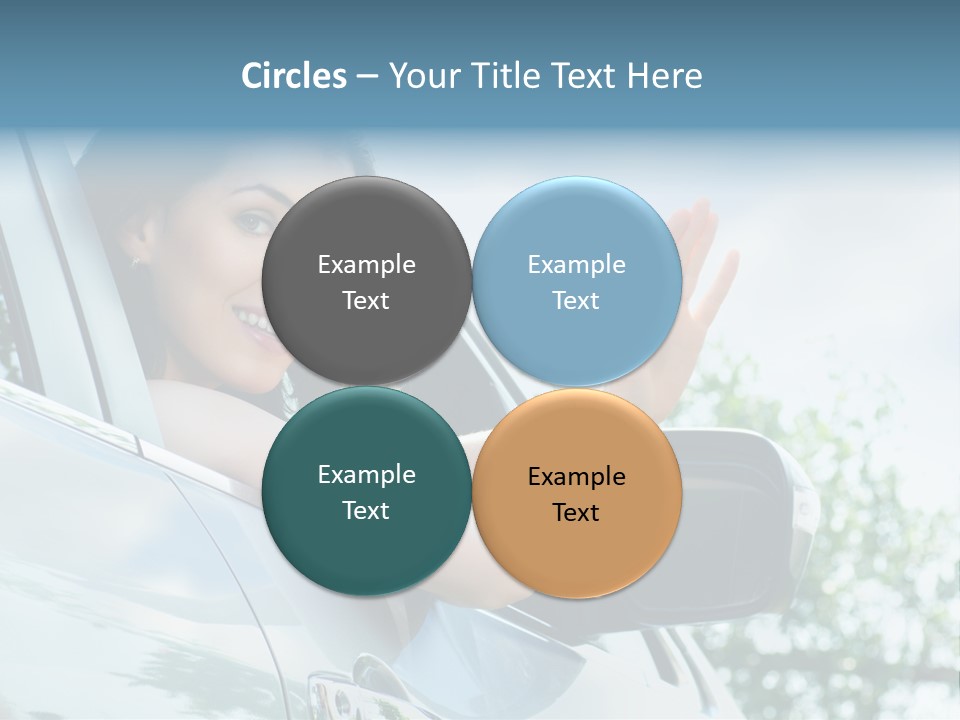 Outdoors Vehicle Transportation PowerPoint Template