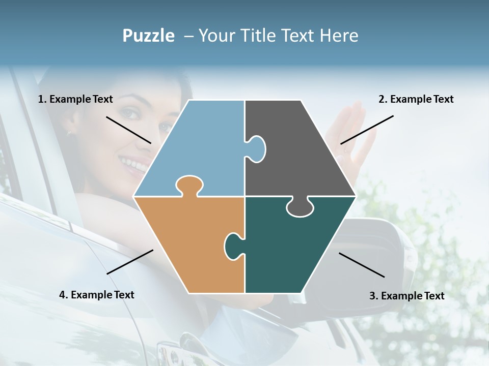 Outdoors Vehicle Transportation PowerPoint Template