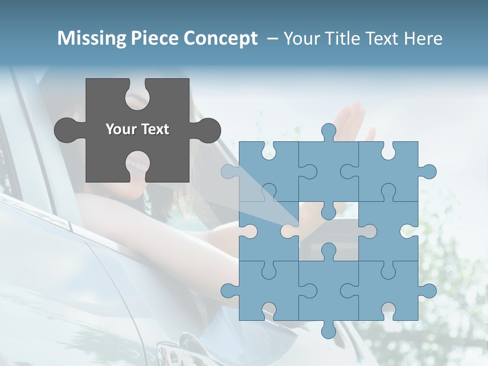 Outdoors Vehicle Transportation PowerPoint Template