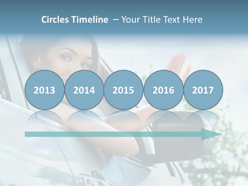 Outdoors Vehicle Transportation PowerPoint Template