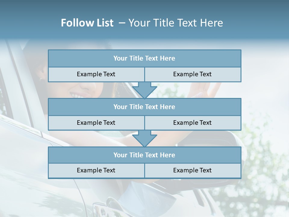 Outdoors Vehicle Transportation PowerPoint Template