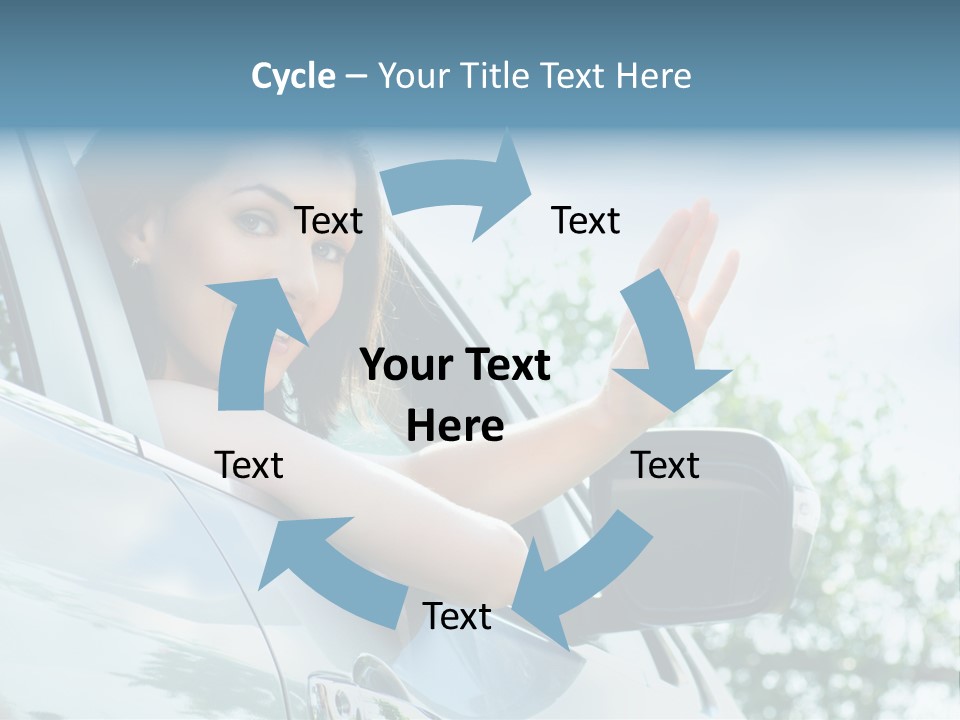 Outdoors Vehicle Transportation PowerPoint Template