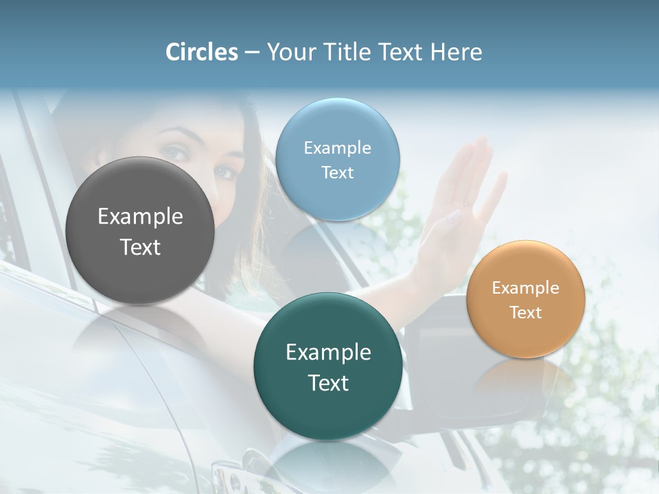 Outdoors Vehicle Transportation PowerPoint Template